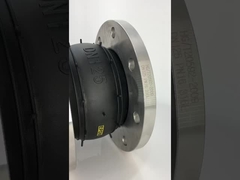 Compensateur ondulé de connexion de brides en acier inoxydable avec joint flexible EPDM