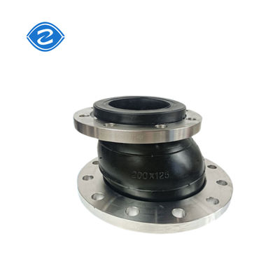 Pipe de plomberie à sphère unique en caoutchouc expansion articulaire d'accouplement flexible en flèche Epdm réducteur excentrique