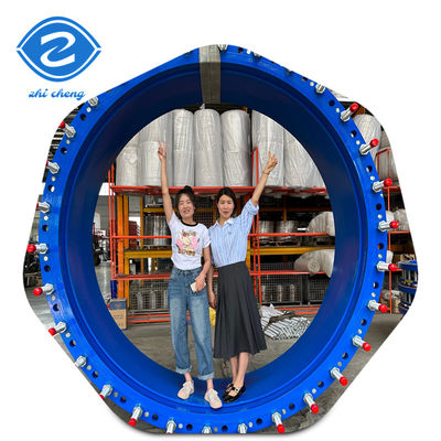 Démantèlement de la bride Joints télescopiques pour tuyaux Hdpe ISO Perçage à double bride raccords de soupapes en fonte