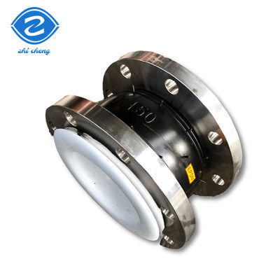 Ronde SS304 Flange EPDM Ptfe revêtue en caoutchouc joint d'expansion Chine Pour le béton