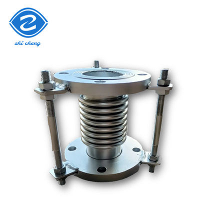 Métal Bellows Joints d'expansion sans paquet avec connexion de bride en acier au carbone