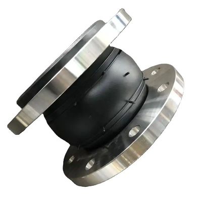 12 pouces en caoutchouc joint d'expansion pour tuyau Din Pn16 Dn100 Dn200 acier au carbone galvanisé Flange Epdm drainage