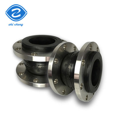 Pipe en caoutchouc en néoprène Expansion articulaire huile étanche Compensateur sismique Ss304 Flange Epdm Sphère unique