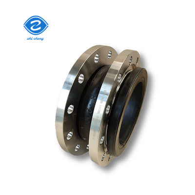 Coupe de tête ronde EPDM Matériau en caoutchouc flexible Dn150 Connexion de brides Pn16 Joints d'expansion