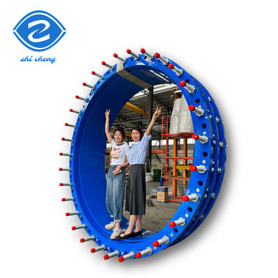 ms joint de démontage dn100 dn250 dn300 acier au carbone galvanisé à bride unique limite d'expansion fer ductile