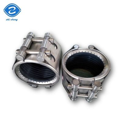 304 anneau d'engrenage en acier inoxydable EPDM connecteur de tuyau scellé connecteurs de tuyau d'engrenage rapide ne nécessitent pas de soudage anneau d'engrenage à haute pression type tuyauterie dispositif d'étanchéité à fuite pour la réparation de la pression